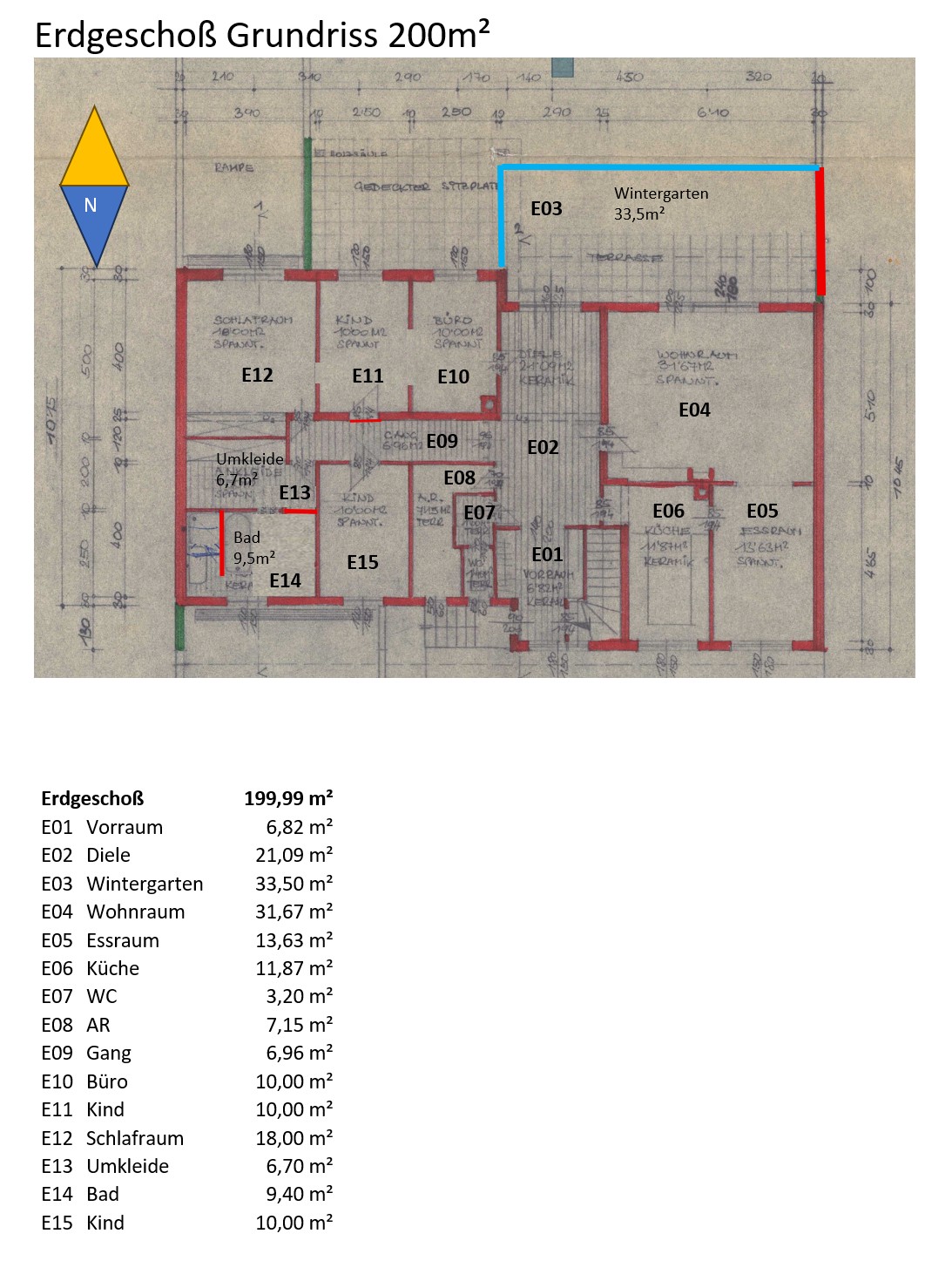 E 00 b Grundriss